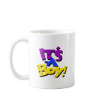 Its A Boy Mugs