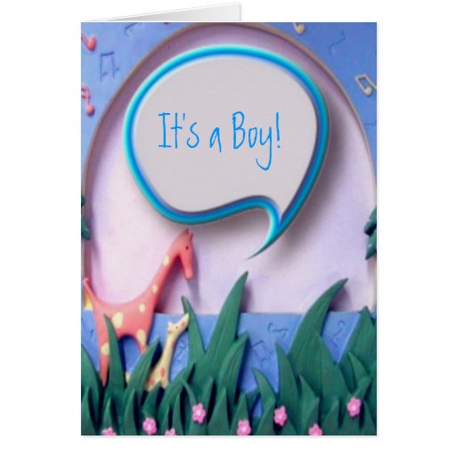 it s a boy announcement cards