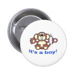 Its A BOY! Pinback Button