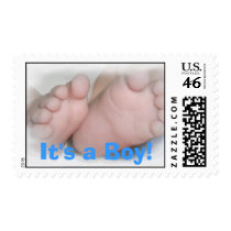 It's A Boy Stamp
