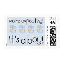 It's A Boy Stamp