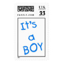 It's a boy postage