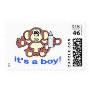 Its A BOY! stamp