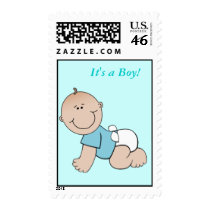 Its A Boy postage postage by funny_tshirt Its A Boy postage postage