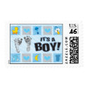 It's A Boy Postage Stamp