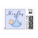 It's a Boy postage stamps