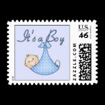 It's a Boy postage stamps