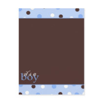 It's a Boy! postcards by Designdivaad It's a Boy! postcards