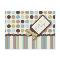 It's A Boy! Postcard