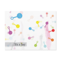 It's a boy postcards by poet480 It's a boy postcards