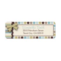 It's a Boy! Return Label