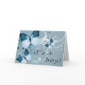 it's a boy! : (see inside) : butterflies : cards