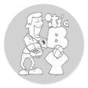 It's A Boy stickers