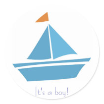 It's a boy! stickers