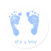It's a boy! - sticker by cute4kids It's a boy! - sticker