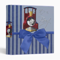 It's a Boy! Train Photo Album Binder binders