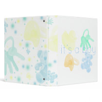 IT'S A BOY VINYL BINDER