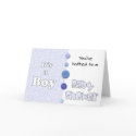 It's a Boy You're Invited to a Baby Shower cards