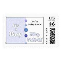 It's a Boy You're Invited to a Baby Shower Postage