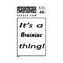 It's a Brainiac thing! Stamp