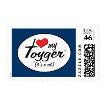 It's a Cat! I Love My Toyger Stamp