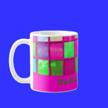 It's A Colorful World mugs