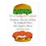 It's a Cookout Invitation postcards