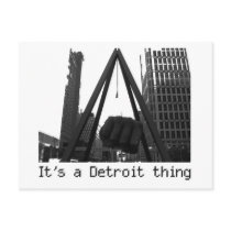 it's a detroit thing postcards
