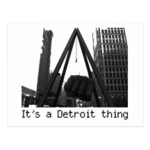 it's a detroit thing postcards
