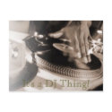 It's a DJ Thing! postcards by akiliking It's a DJ Thing! postcards