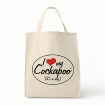 It's a Dog! I Love My Cockapoo Bag