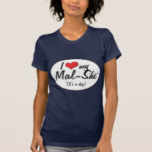 It's a Dog! I Love My Mal-Shi Tshirt