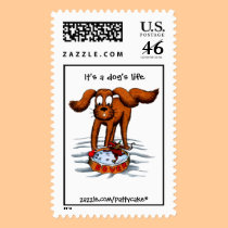 It's a dog's life stamps