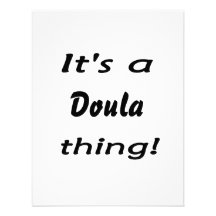 It's a doula thing! custom invites