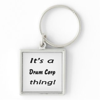 It's a drum corp thing! keychain