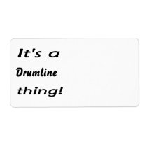 It's a drumline thing! labels