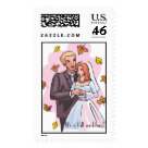 postcard - Great stamp for a fall wedding! Place on wedding invitations or thank-you cards after the wedding!  Look for more in our gallery!