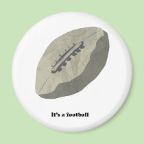 It's A Football! magnets
