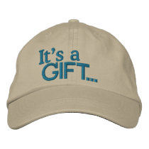 It's a Gift Cap embroidered hats