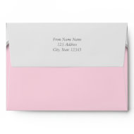 It's a Girl Baby Girl Baby Pink Envelopes envelope
