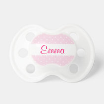 It's a Girl Baby Girl Design pacifiers
