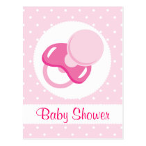 It's a Girl Baby Girl Design postcards