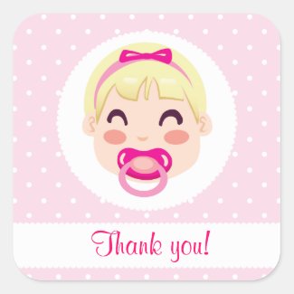 It's a Girl Baby Girl Design Stickers