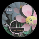It's A Girl Baby Shower in Las Vegas Sticker stickers