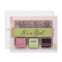 It's a Girl Baby Shower invitation