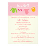 It's A Girl Baby Shower Invitation