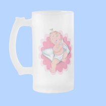 It's a Girl! Baby With Bottle mugs