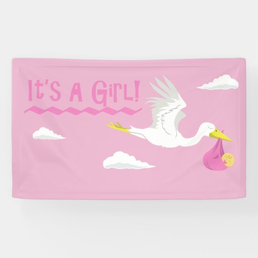 its a girl banners