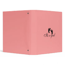 Its a girl binder