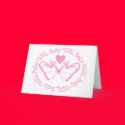 It's a Girl Birth Announcement Card by imagefactory It's a Girl Birth Announcement Card